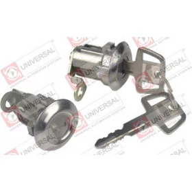 Cilindro da porta dianteira com par de chaves L-200