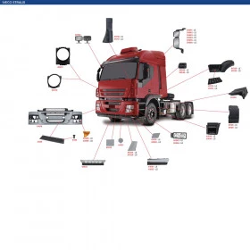LANTERNA PISCA TECTOR/STRALIS C/ SOQUETE LE PLA