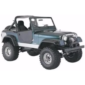 Combo Jogo de Alargador de Para-lamas em fibra tipo Wrangler para Jeep Willys CJ5 com jogo de parafusos