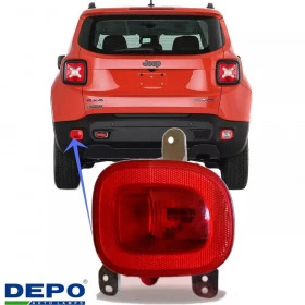 Lanterna Traseira esquerda de neblina Mopar para Renegade