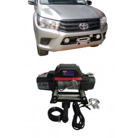 KIT Guincho 12.000 lbs Australian + Mesa de Guincho para Nova Hilux 2018 em diante