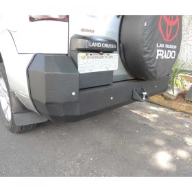 Para-choque Traseiro em Aço Para Toyota Prado Land Cruiser - Anos 2002 à 2009
