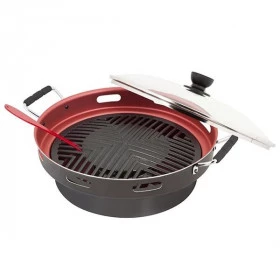 Churrasqueira Grill Guassu Oriental Ideal para fazer Churrasco no Fogão à Gás sem Fumaça - Original