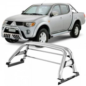 Santo Antônio Cromado Reforçado para Mitsubishi L-200 Triton - Todos os Anos 