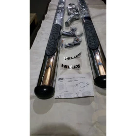 Estribo Cromado novo para Hilux Pick-up cabine Dupla de 2005 à 2014