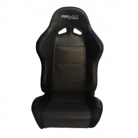 Banco Concha Reclinável Preto ( unitário )  X1 Seat – AUS - Feito em Espuma Injetada - importado acompanha trilhos unive
