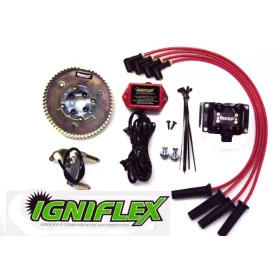 Kit Ignição para VW AP 2.0 *Carburados* com Polia V sem Ar Cond/ Sem Direção Hidráulica - Alcool