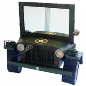 Ref: 5093/SA Espelho Decorativo Jeep Frente / Jeep 4x4 / Jeep Off - Road