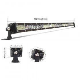 Barra LED 234w Super Slim 80cm 7d Osram Válvula De Respiro
