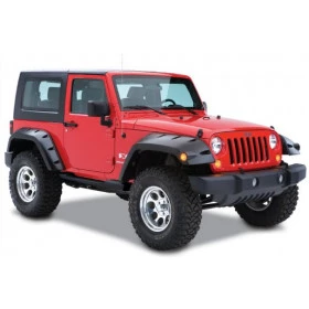 Jogo de Alargador de Paralamas / Fender para Jeep Wrangler JK de 2007 em diante