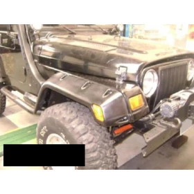 Jogo de Alargador de Paralamas / Fender para Jeep Wrangler TJ - de 1996 à 2006 e LJ - 2004 à 2006