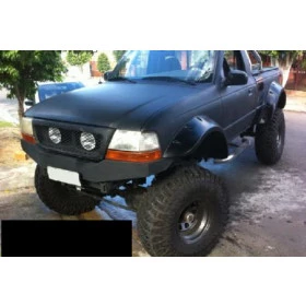 Jogo de Alargador de Paralamas / Fender para Ford Ranger 1998 à 2001