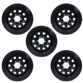 COMBO: 5 Rodas 15x8 6 Furos de 139,7