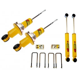Kit Lift de 2" KL-004 com Amortecedores Offshox - Off Limits FX5 - para Mitsubishi L-200 Triton 2008 em diante