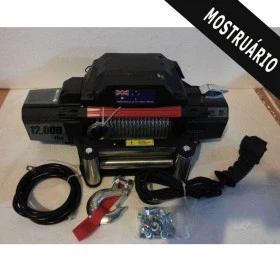 Guincho 12000 libras AUS produto de mostruário  novo fora de caixa,   somente com controle com fio - não acompanha contr