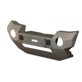 Para-choque Dianteiro de Aço com Suporte para Guincho com Ponteira Curta para Novo Troller 2015