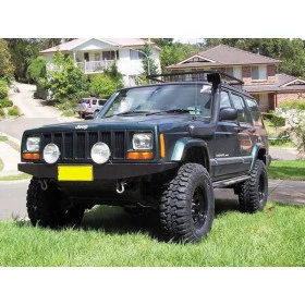 Snorkel para Jeep Cherokee Sport 1998 à 2000 em Plástico ABS - Lado Esquerdo.