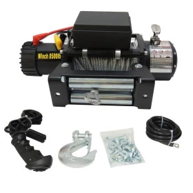 Guincho Elétrico 8500 lbs XWinch 12v Linha Pro 4X Linha Profissional - Dissipador de calor – Solenoide BLINDADO, acompan