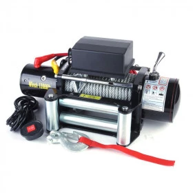 Guincho Elétrico 12.000lbs XWinch 12v Linha Pro 4X Linha Profissional - Dissipador de calor – Solenoide Blindado, Acompa