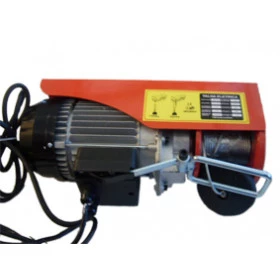Talha Guincho Elétrica Capacidade 400 a 800kg Elevação de 6/12 Metros 220v 