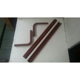 Par de reforço lateral da caixa de roda Traseira para Jeep Willys cj5