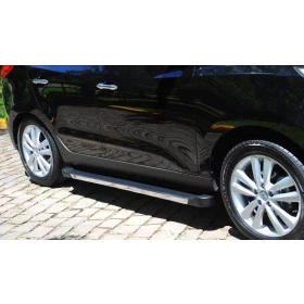 Estribo Plataforma para Hyundai ix35 Preto