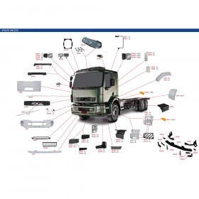 LANT. PARALAMA VOLVO AMARELA S/ SOQUETE LE/LD ACR