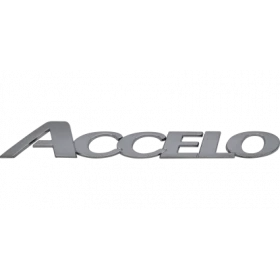 EMBLEMA ACCELO APOS 2012 CROMADO INJ