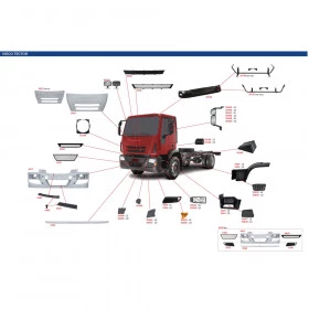 MACANETA EXTERNA PORTA IVECO TECTOR/STRALIS LD INJ