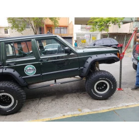 COMBO: Macaco (Tipo) Hi Lift / Marca Hi Jack 1,20 mts + Suporte universal para macaco Hi-Lift - Fixação no estepe