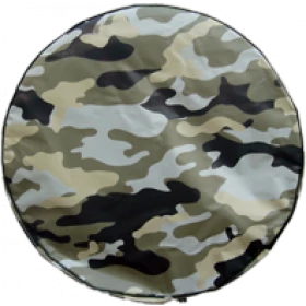 Capa Pneu Medida Pneu - 215x75x15 Camuflada Cor: Verde Ref. 1356/SA