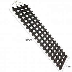 Esteira para Desatolamento / Desatolagem em Borracha 150cm dobrável Compacta  - Ideal para Areia, Mato e Barro