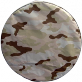 Capa Pneu Camuflada Medida Pneu - 255x70x16 Cor: Marrom Ref. 1340/SA