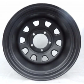 Roda 15x8, 5 furos de 139,7 - Rodabras , modelo daytona preta, liquidando, últimas peças - Peça de Mostruário 