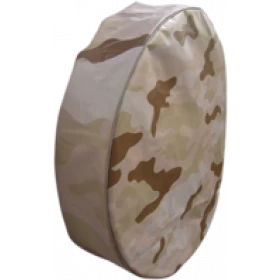 Capa Pneu Camuflada Medida Pneu - 265x70x15 Cor: Bege Ref. 1321/SA