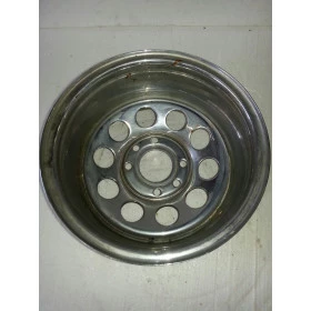 Roda semi nova  cromada 15x8 4 furos , buggy ou fusca