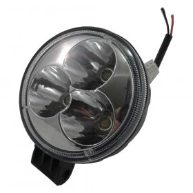 Par de Farol de Milha em  Led com 3 Leds 9W - Alcance de 75 metros