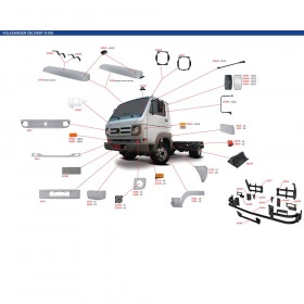 LANT. VW DELIVERY 8150 C/ SOQUETE/PARAFUSO LE PLA