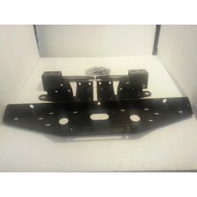 Mesa ( base de embutir ) para guincho Mitsubishi Triton Cor cinza chumbo Já montada em carro conceito