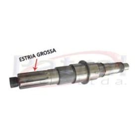 Eixo Entalhado Estria Grossa para Câmbio Eaton CL 2615 para F-1000 Turbo 93 / 98 , F-4000 93 / 98 , D-40 92 / 97