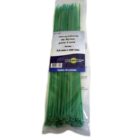 Abraçadeiras de Nylon 3,6mm X 300mm - Ref: 032B/SA 