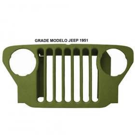 Grade Dianteira para Jeep 1951 ( feita em fibra )