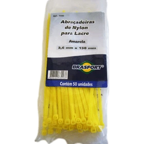 Abraçadeiras de Nylon 3,6mm X 150mm  - Ref: 028B/SA 