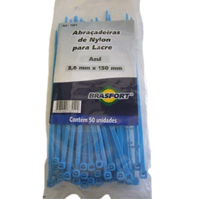 Abraçadeiras de Nylon 3,6mm X 150mm - Ref: 026B/SA 