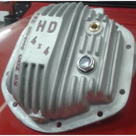 Tampa Diferencial para Dana 44 com Visor e Bujão para Escoamento