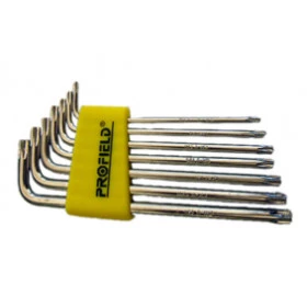 Jogo de Chave Torx com 7 peças / Chave Torx / Chave - Ref: 165/SA 