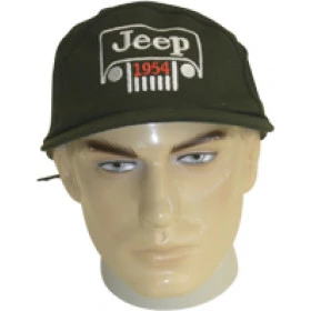 Bone Bordado Jeep 1954 Cor: Verde Militar  Ref. 3614/SA
