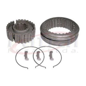 Conjunto Sincronizador 3ª / 4ª Velocidades para Câmbio Eaton 240F/FS 4 marchas para F-350 / F-600 Até 77 Gasolina , F-20