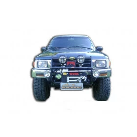 Para-choque de impulsão / Protetor Grade Frontal com Mesa de Guincho Maceral para Hilux 1992 à 2001 - Peça de mostruário Fora da Caixa