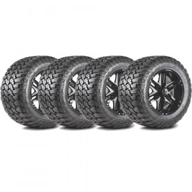 Jogo com 4 pneus 35x12,5 R18 MT modelo Bandit X9 - Mud Terrain - ( não acompanha rodas )
